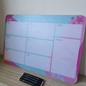 Pizarra acrílica Semanal